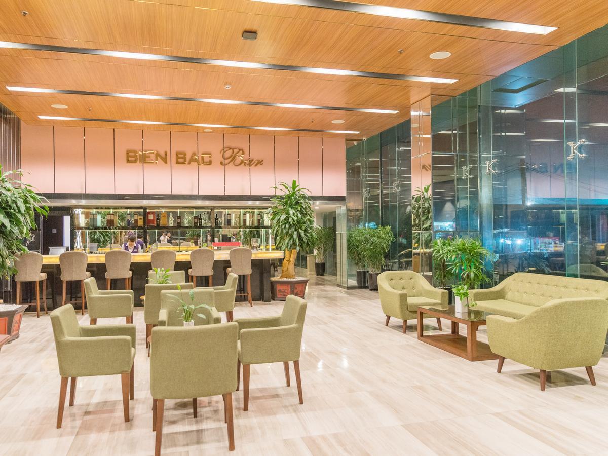 Bien Bac Hotel Mong Cai Bagian luar foto