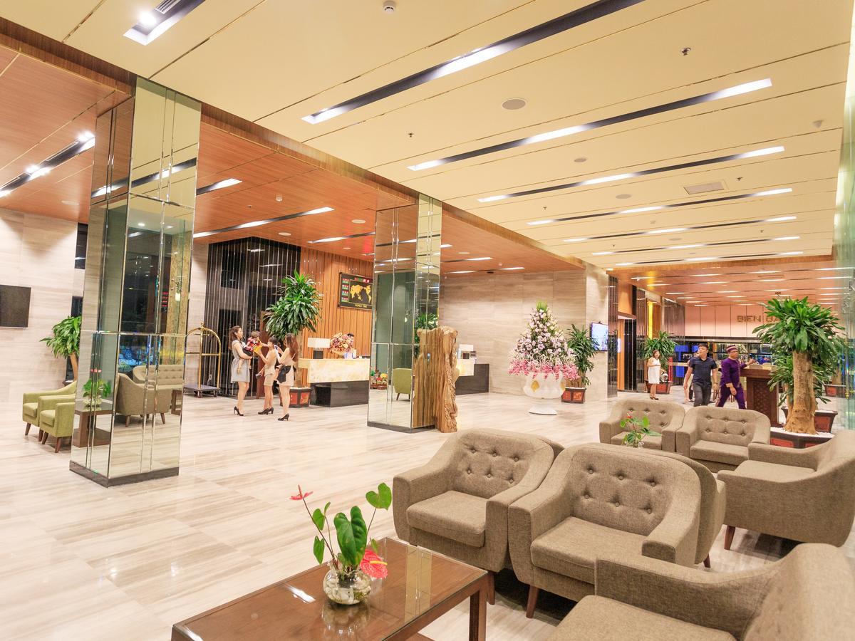 Bien Bac Hotel Mong Cai Bagian luar foto