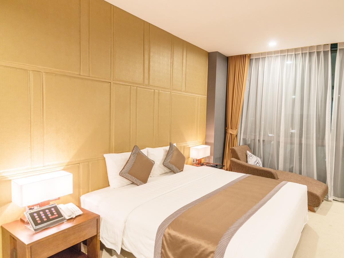 Bien Bac Hotel Mong Cai Bagian luar foto