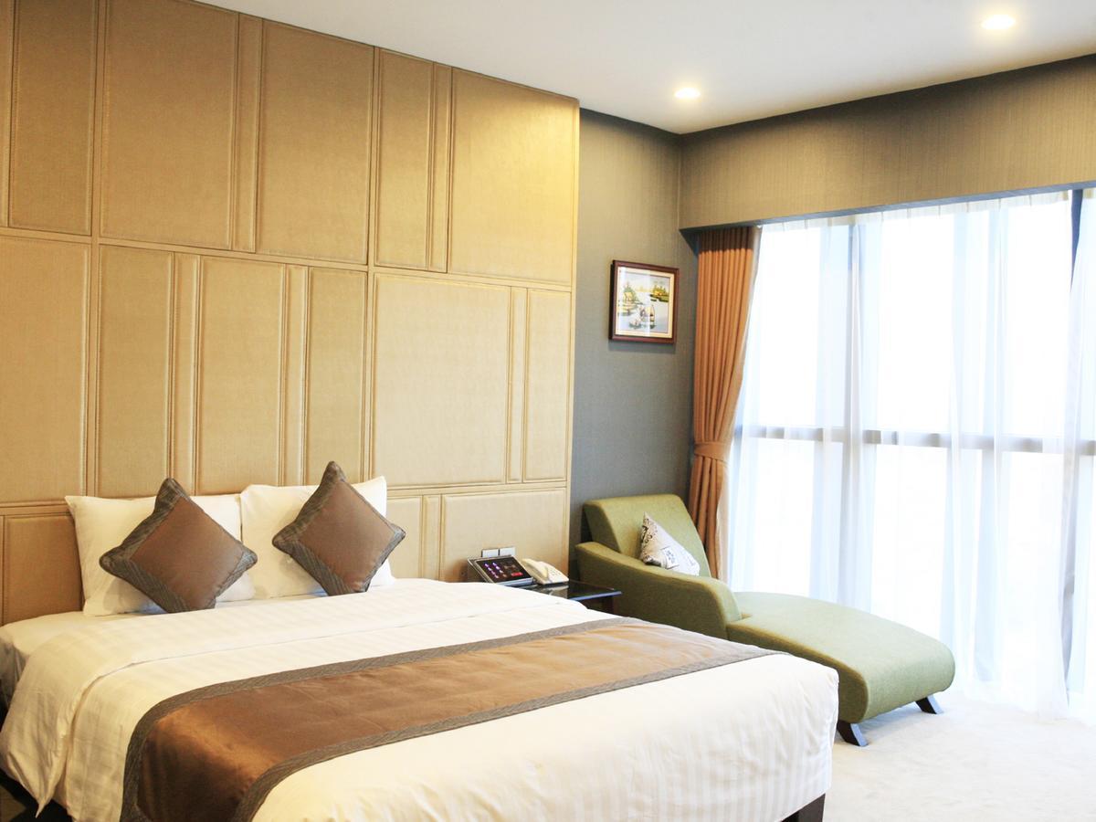 Bien Bac Hotel Mong Cai Bagian luar foto